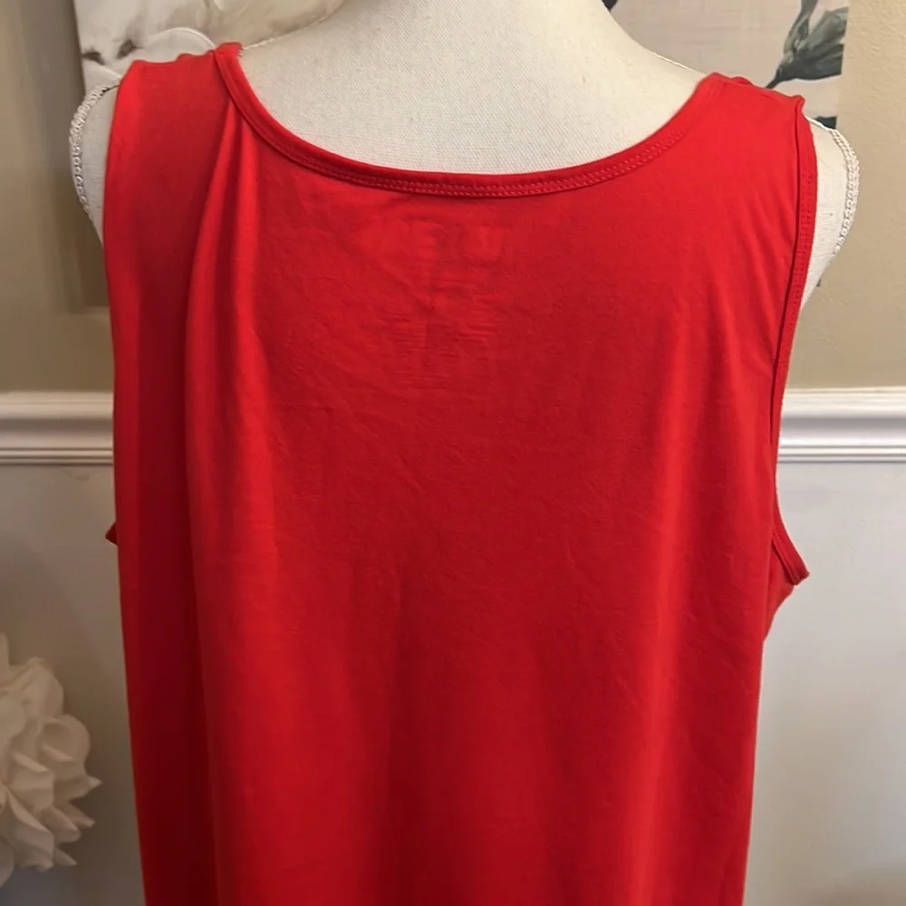 NASA Red White & Blue Tank Top SZ 3X - Picture 6 of 7